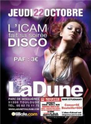 L’Icam fait sa soirée Disco