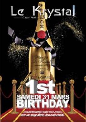 le krystal présente the first birthday