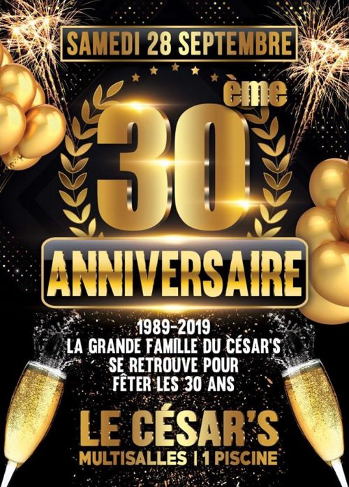 30 Ans du César’s