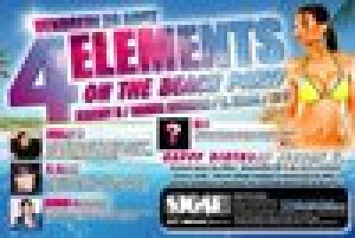 4 elements on the beach party