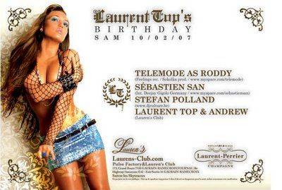 Laurent Top’s Birthday