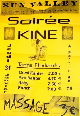 Soirée Kiné