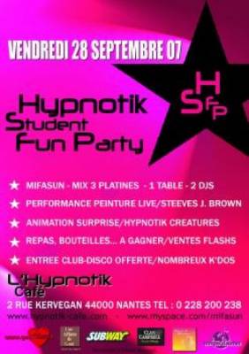 Hypnotik Student Fun Party