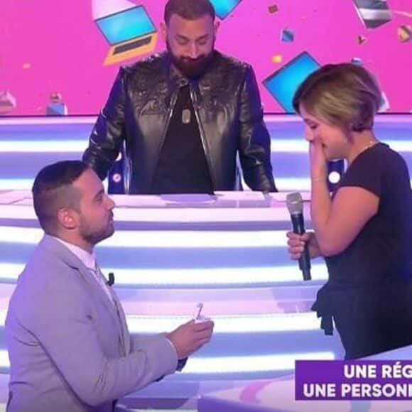 TPMP organise l'incroyable demande en mariage d'un invité en plein direct !