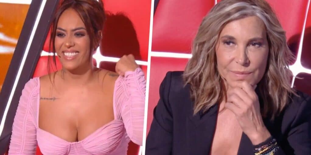 The Voice Zazie et Amel Bent créent une énorme polémique en plein direct !