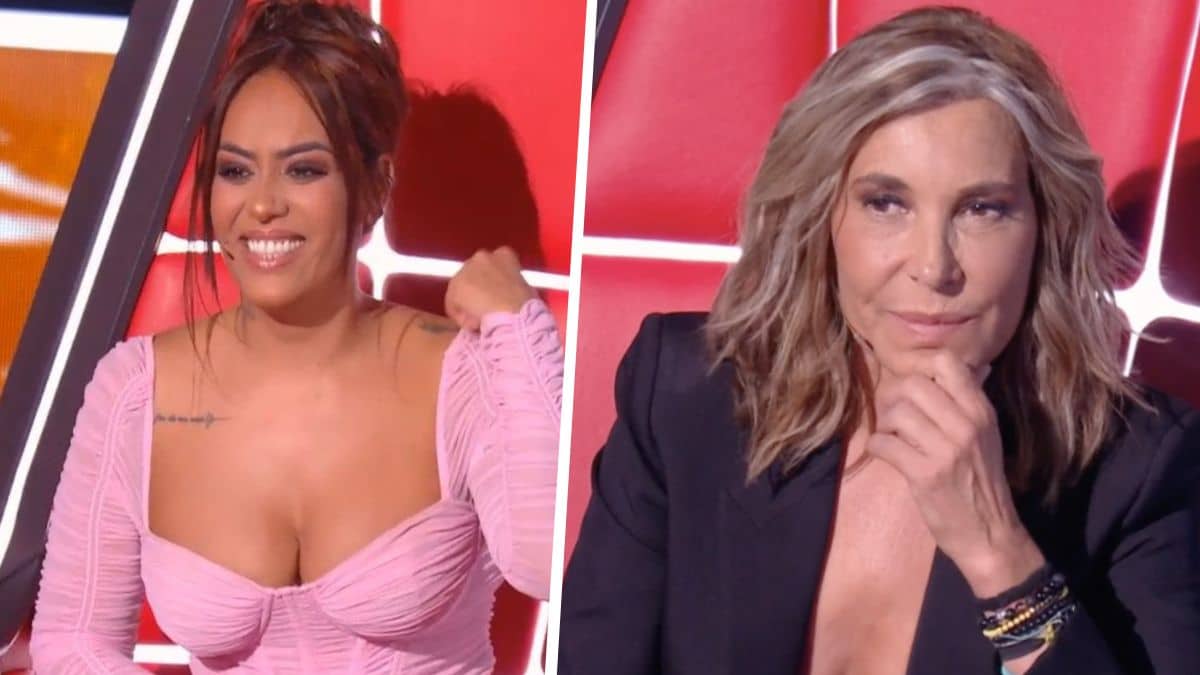 The Voice Zazie et Amel Bent créent une énorme polémique en plein direct !