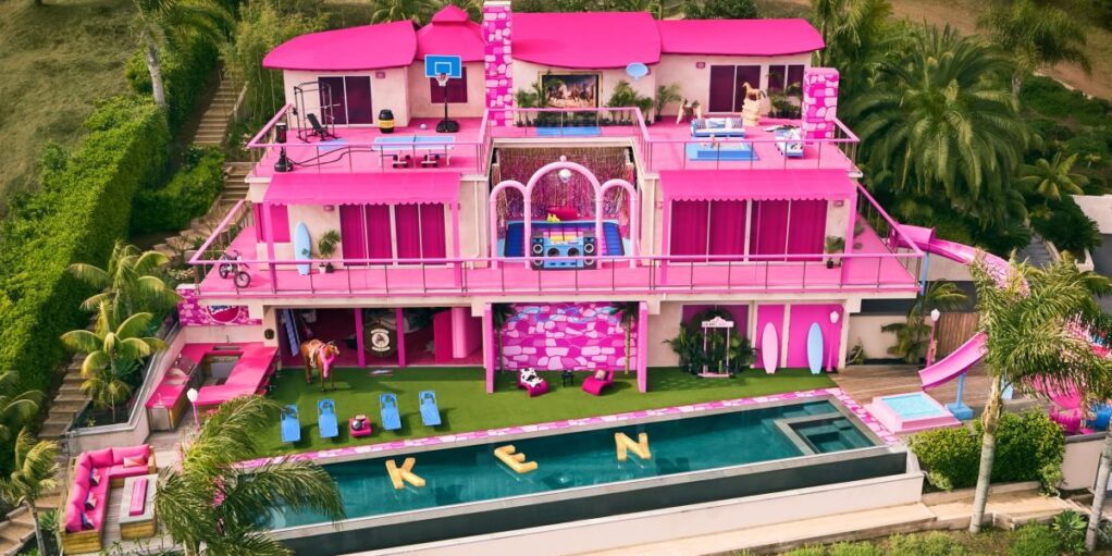 La maison de Barbie est à louer pour 0 euros sur Airbnb !