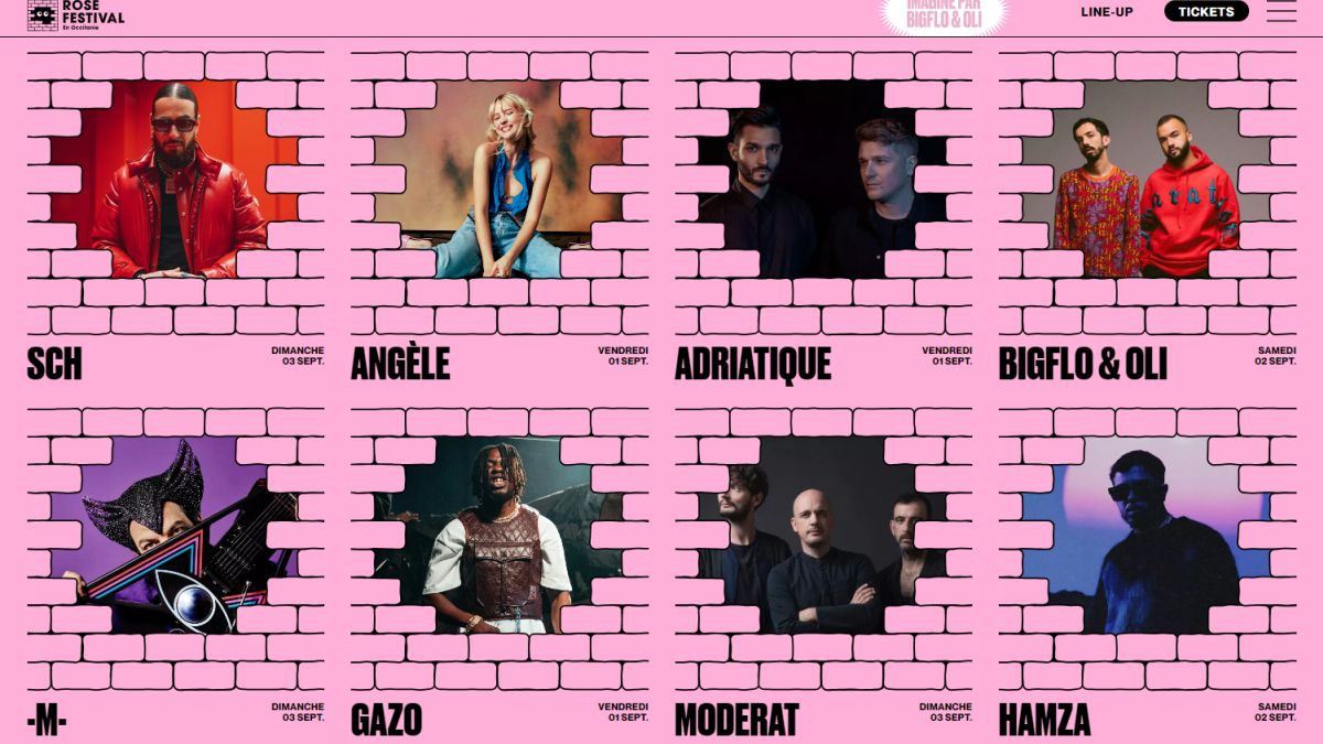 Le Rose Festival de Bigflo et Oli frappe fort et attire SCH, Angèle et Gazo !