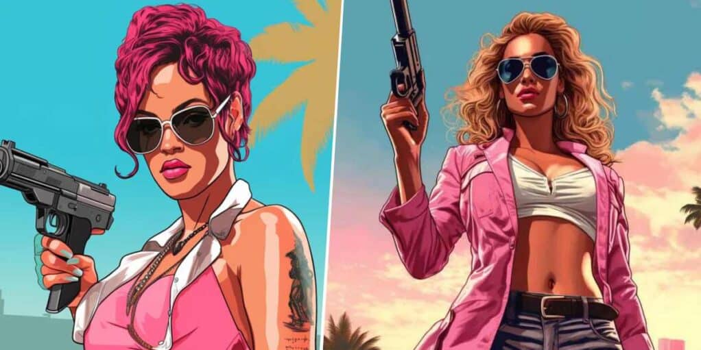 Une IA imagine Rihanna et Beyoncé en mode GTA et c'est très réussi !