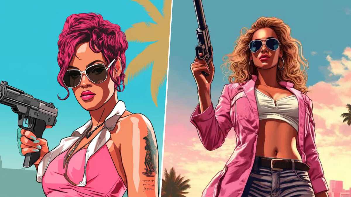 Une IA imagine Rihanna et Beyoncé en mode GTA et c'est très réussi !