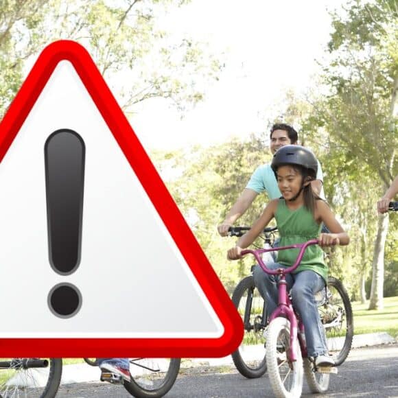 Attention vous risquez une grosse amende si vous continuez de faire à en vélo !
