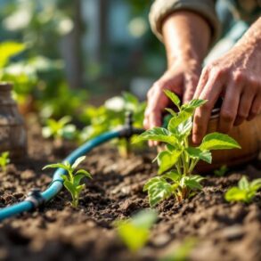 Des gestes malins d’agriculteur pour économiser l’eau au jardin pendant la sécheresse