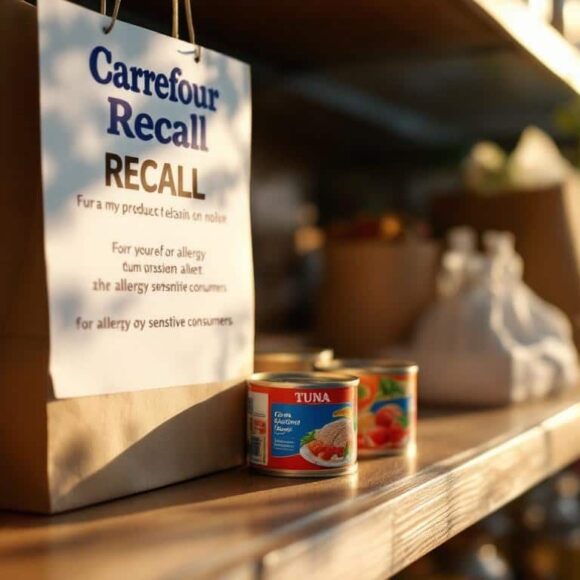 rappel de thon Carrefour