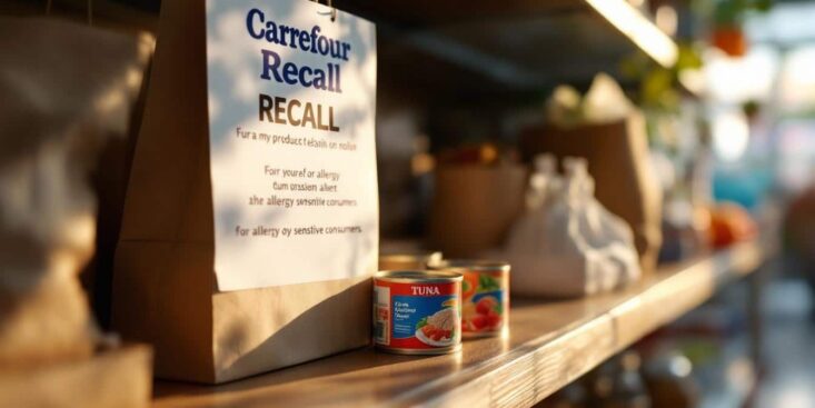 rappel de thon Carrefour