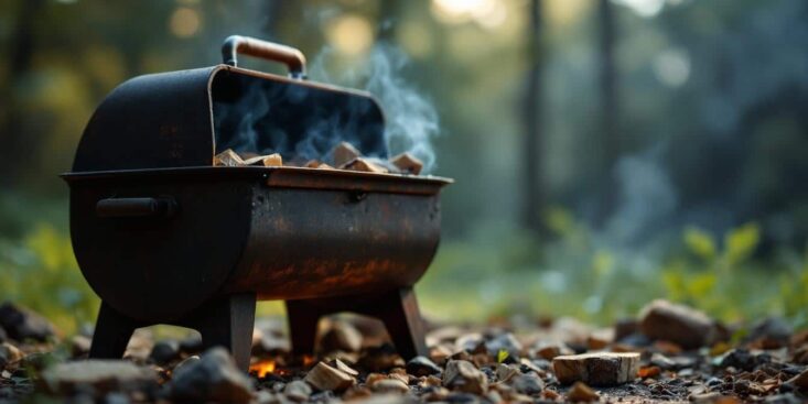 Allumer un barbecue avec des chips