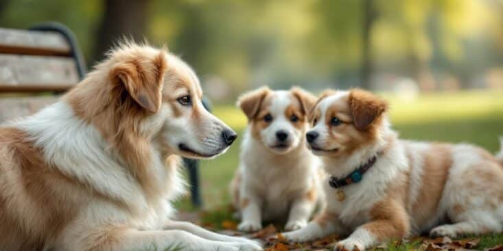 Chien réservé