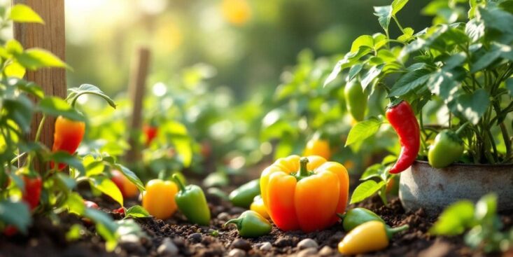 Cultiver poivrons et piments