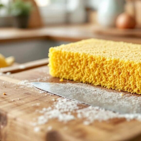 Éponge de cuisine bactéries