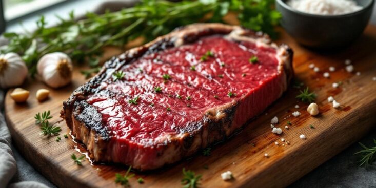 Bavette moelleuse cuisson parfaite