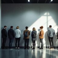 Longues files d'attente toilettes femmes