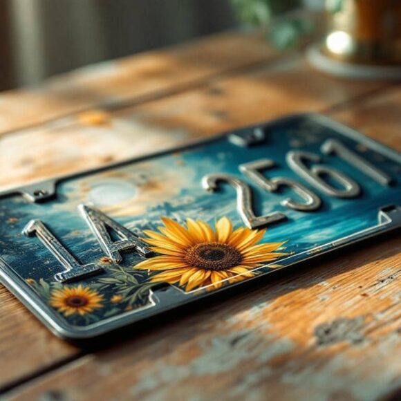 Personnalisation plaques d'immatriculation