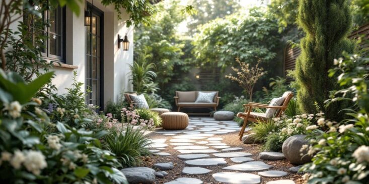 Petit jardin : des astuces pour agrandir visuellement son espace extérieur