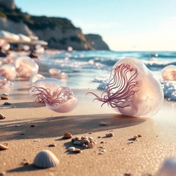 invasion de méduses Méditerranée