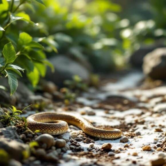 Détecter les serpents dans le jardin
