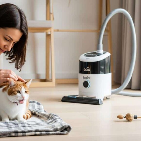 Soonnight.com -Aspirateur en marche, chat en panique ? Pourquoi ça l’angoisse et comment le rassurer chez vous