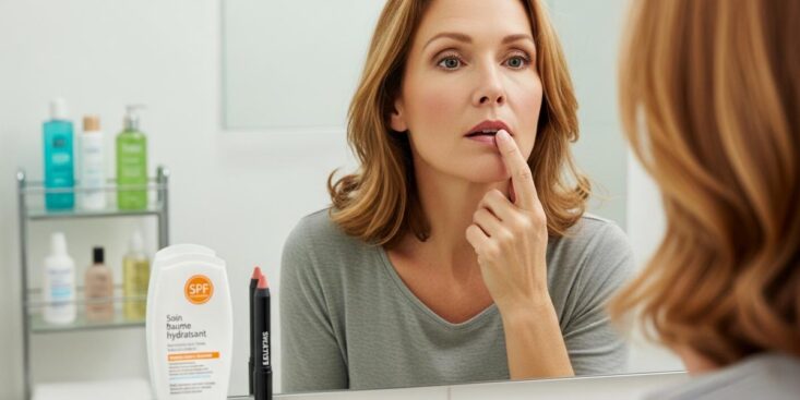 Soonnight.com -Lèvres après 40 ans: l’astuce simple qui repulpe sans injection pour une bouche charnue