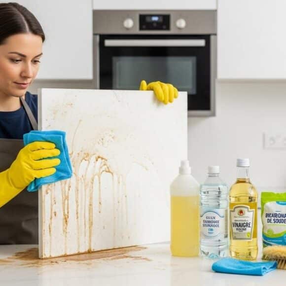 Soonnight.com -Meubles de cuisine : 5 méthodes d’experts pour dégraisser et les retrouver comme neufs
