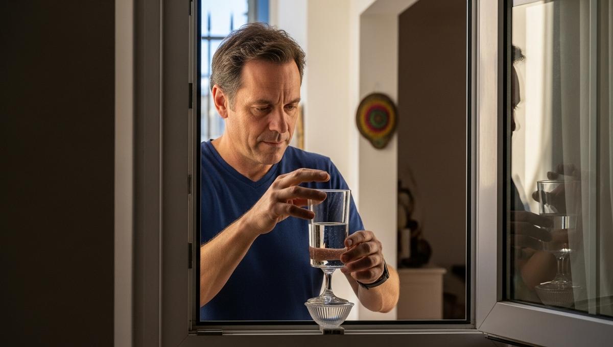 Soonnight.com -Cambriolages: l’astuce du verre d’eau à 0 € qui sécurise votre maison en 1 minute
