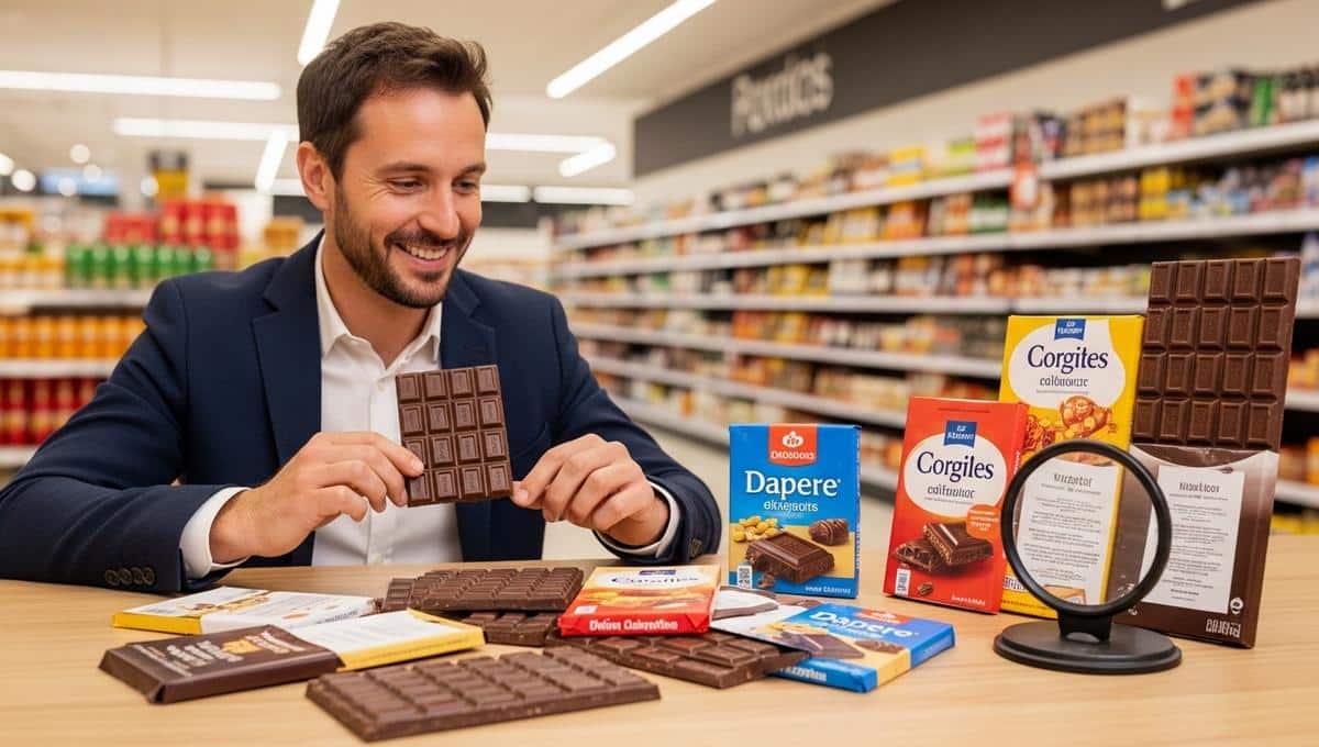 Assortment of luxury candies