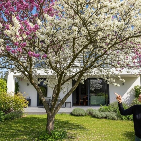 SoonNight - Arbre qui booste la valeur de votre maison en 2025: magnifique toute l’année