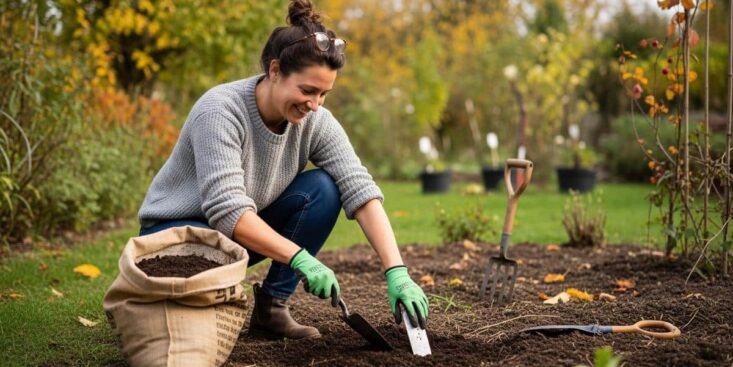 SoonNight - Jardiniers expérimentés: l’amendement qu’ils ajoutent toujours avant les premières gelées pour un sol riche au printemps