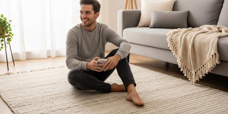 SoonNight - Tapis en laine: l’indispensable hiver 2025 qui réchauffe votre salon et apporte du caractère à la déco