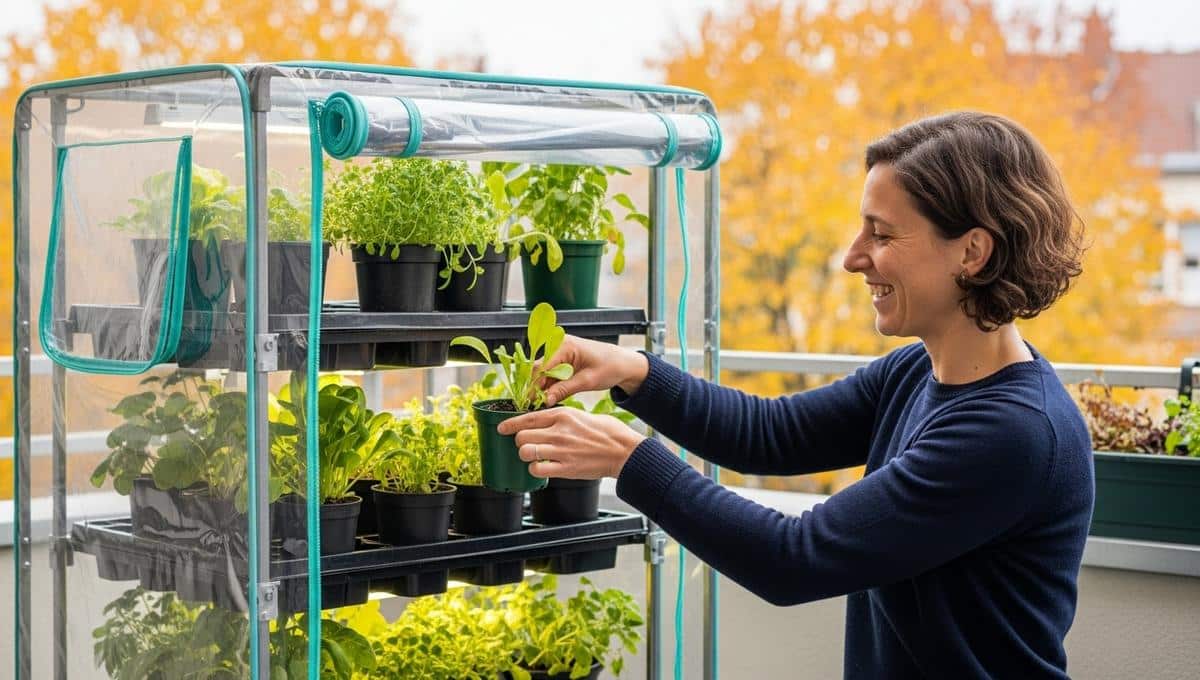SoonNight - Cdiscount propose une serre de jardin à 65 € pour prolonger les récoltes cet automne