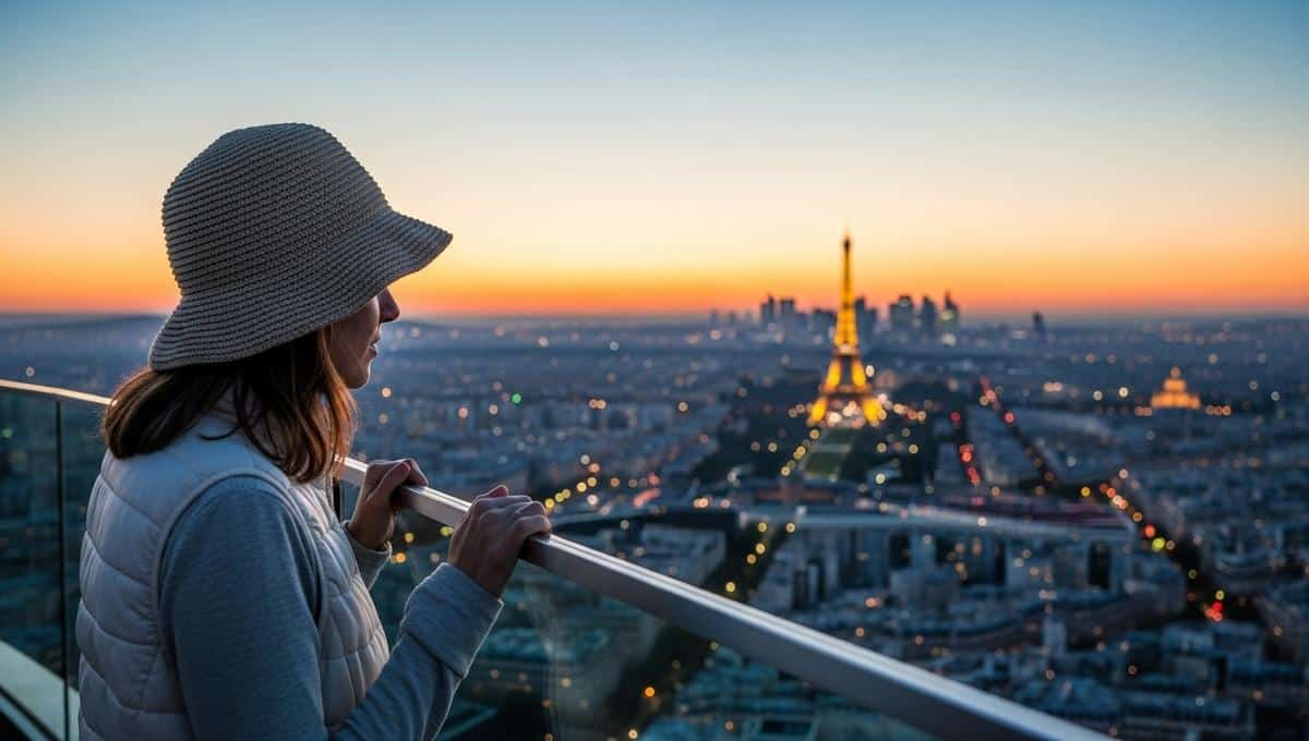 SoonNight - Tour Montparnasse: l'ascenseur le plus rapide d'Europe vous propulse au 56e étage en 38 s, vue panoramique sur Paris