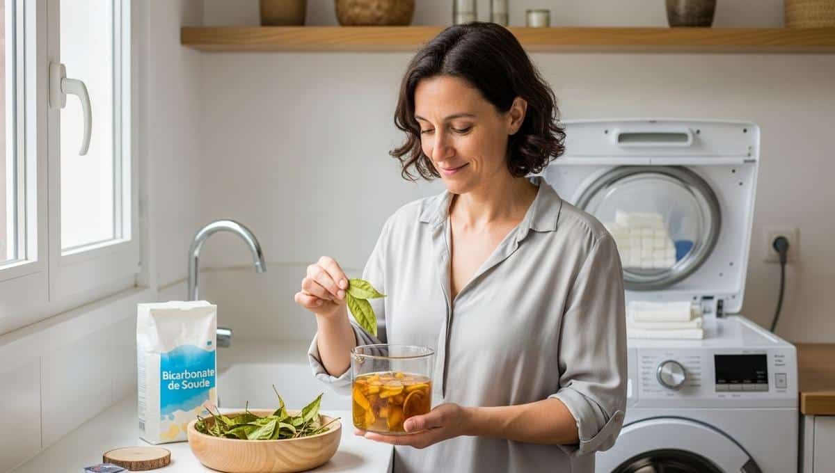 SoonNight - Feuille de laurier dans la machine: elle neutralise les odeurs et adoucit le linge naturellement