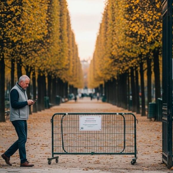 SoonNight - Parcs et jardins à Paris ferment plus tôt dès ce dimanche avec le passage à l’heure d’hiver
