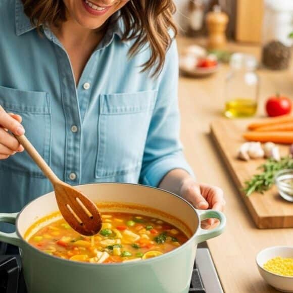 SoonNight - Soupe trop liquide: le geste simple des chefs pour l’épaissir en quelques minutes