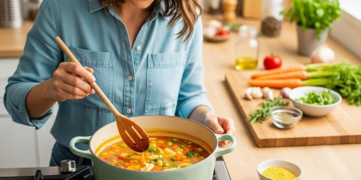 SoonNight - Soupe trop liquide: le geste simple des chefs pour l’épaissir en quelques minutes