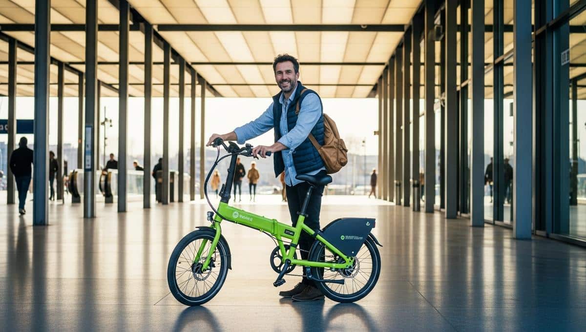 Lepointdujour.fr - Lidl lance son tout premier vélo électrique pliant en France: prix compétitif et format compact pour les trajets urbains