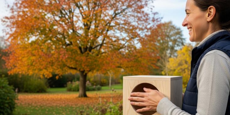 Lepointdujour.fr - Jardin: poser un nichoir en automne aide les mésanges à passer l’hiver et à nicher au printemps