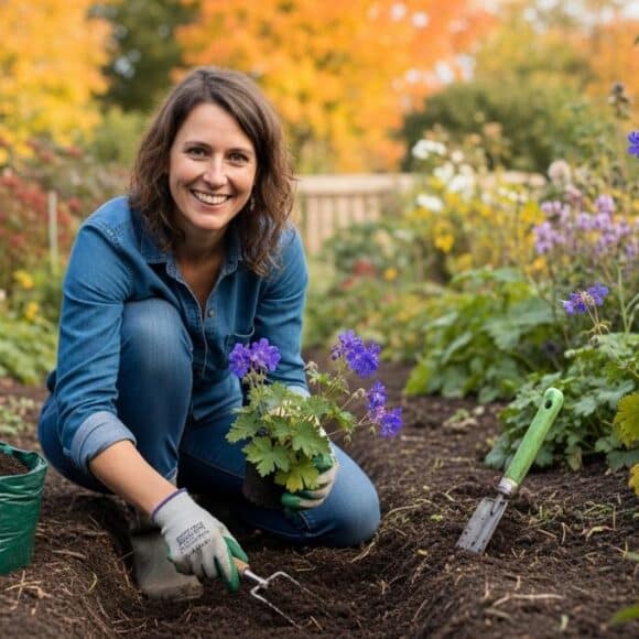 Lepointdujour.fr - Géranium Rozanne, plante du siècle: plantez en novembre, floraison 6 mois et zéro entretien