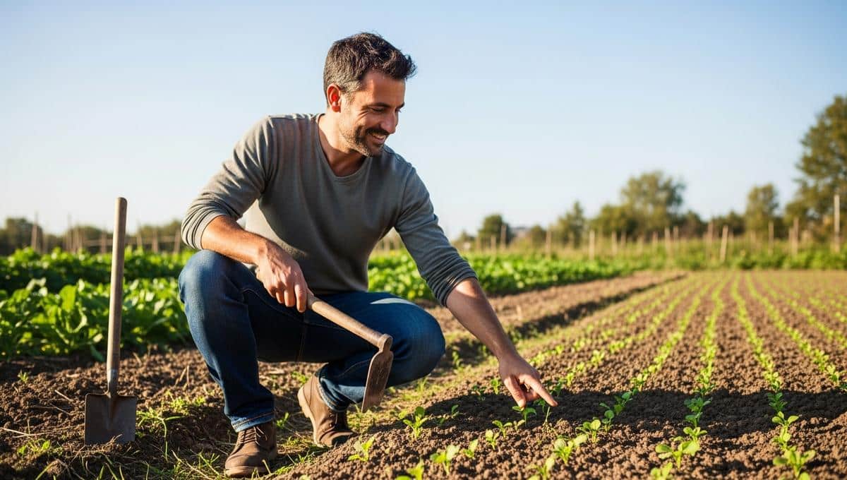 Lepointdujour.fr - Faux semis: gardez un potager propre sans désherber avant de semer