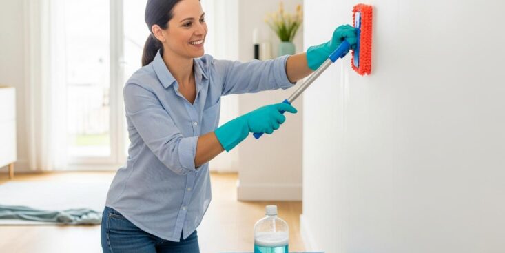 Lepointdujour.fr - Murs propres en moins de 10 minutes: la méthode avec un outil simple