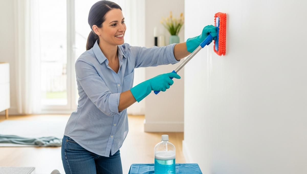 Lepointdujour.fr - Murs propres en moins de 10 minutes: la méthode avec un outil simple