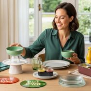 Lepointdujour.fr - Assiettes GiFi à moins de 2 € subliment la table: ultra tendance et petit budget