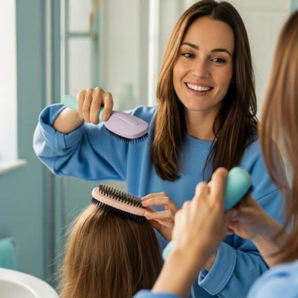 Lepointdujour.fr - Lisseur-brosse Lidl à petit prix: plébiscité par les mamans, il lisse les cheveux en quelques minutes
